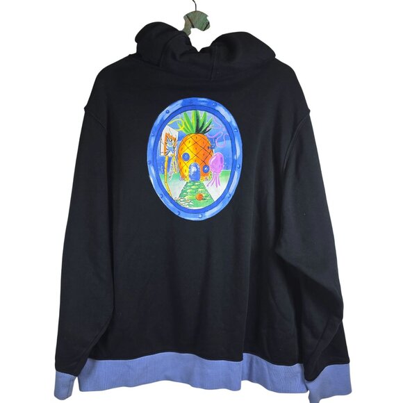 Nike X Kyrie Irving X SpongeBob SquarePants Pineapple House Hoodie Fleece 2XL - Picture 7 of 10